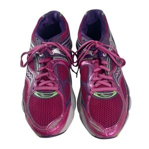Saucony Stabil CS 3 Running Shoes Womens Size 10 Purple Pink PowerGrid S10209-3